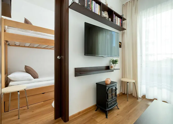 Apartamento Bright Rybacka In With Parking By Renters *